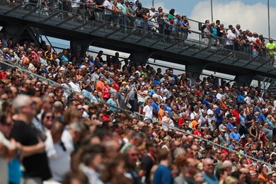 Fans - Verizon 200 at the Brickyard - By: Chris Owens