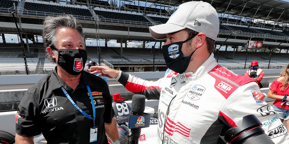 Marco Andretti Wins Indianapolis 500 Pole