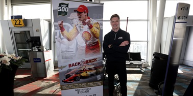 Back-to-Back Winner Newgarden Unveils Indy 500 Ticket in Two-City Celebration