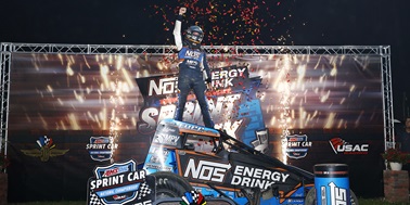 Grant Finds IMS Victory Lane Again in Indiana Sprint Week Opener