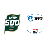 109th Indianapolis 500 presented by Gainbridge and NTT INDYCAR Series Logos