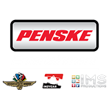 Penske Entertainment Logo, Indianapolis Motor Speedway Logo, INDYCAR Logo, IMS Productions Logo