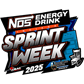 NOS Energy Indiana Sprint Week 2025 Logo