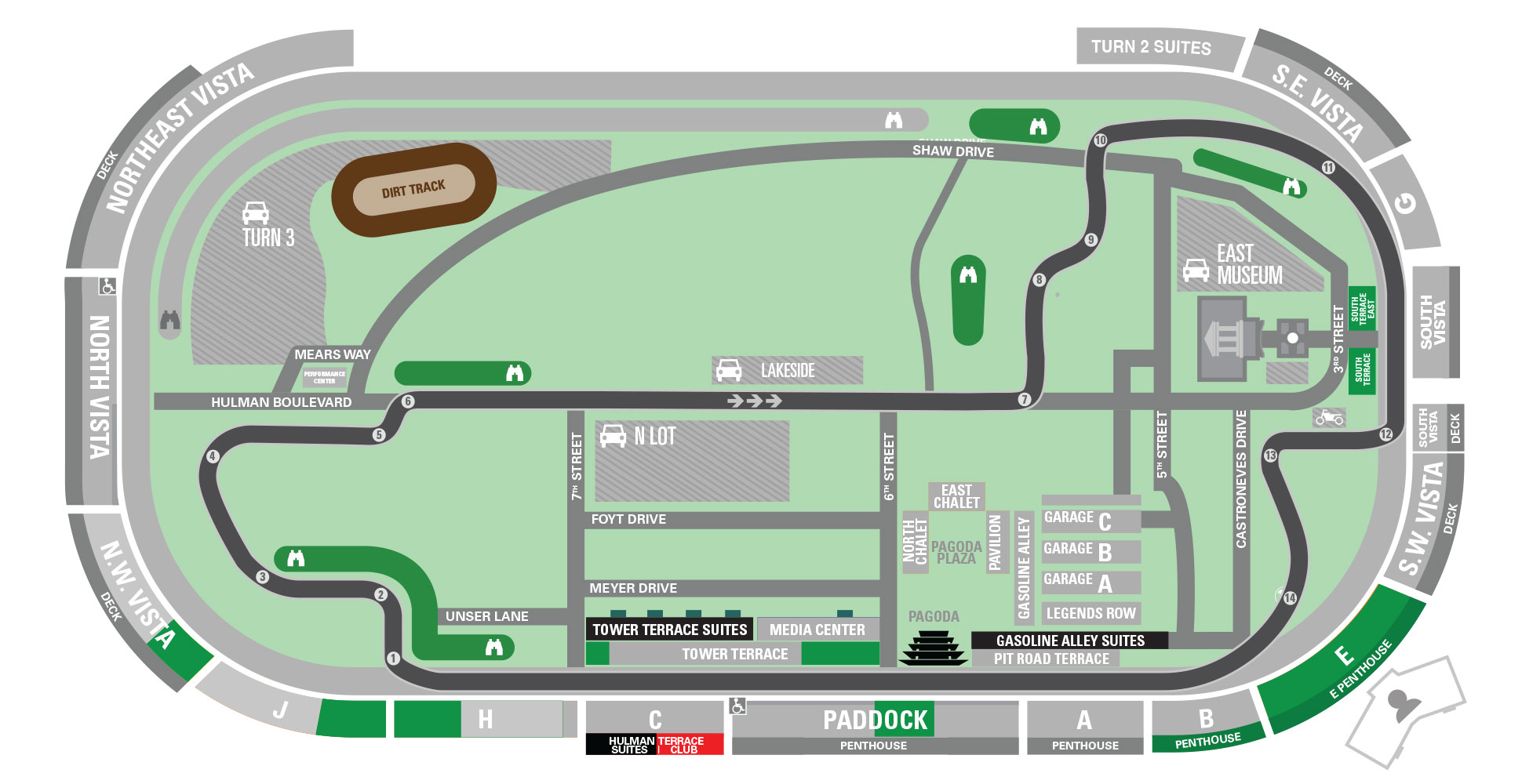 IMSA Group Ticket Pricing Map