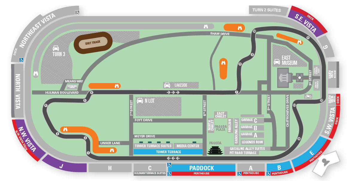 Verizon 200 Group Ticket Pricing Map