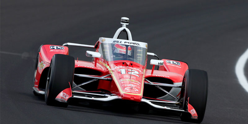 Will Power on track at Indianapolis Motor Speedway