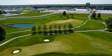 brickyard crossing aerial