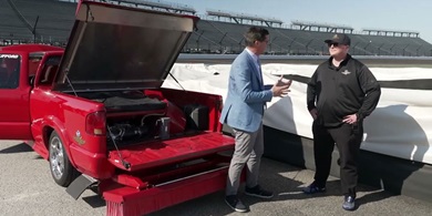 Doug Boles talks about motorsports safety training at Indianapolis Motor Speedway