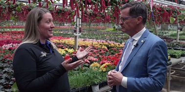 Behind the Bricks: Victory Podium Flowers