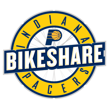 Indiana Pacers Bikeshare Logo